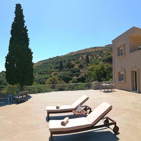 Villa Irini - Cretan Luxury Villa With Amazing View Paraspori  Exteriér fotografie