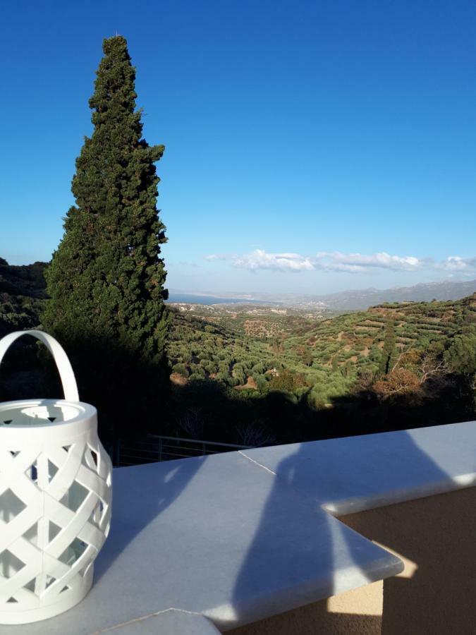 Villa Irini - Cretan Luxury Villa With Amazing View Paraspori  Exteriér fotografie