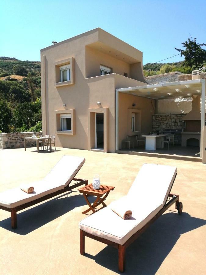Villa Irini - Cretan Luxury Villa With Amazing View Paraspori  Exteriér fotografie