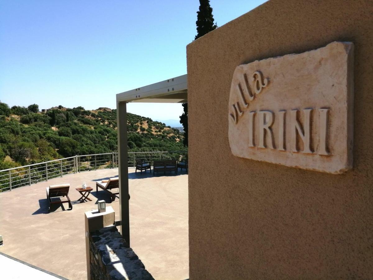 Villa Irini - Cretan Luxury Villa With Amazing View Paraspori  Exteriér fotografie