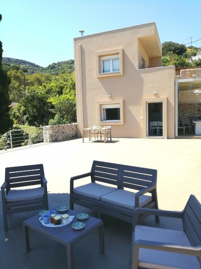 Villa Irini - Cretan Luxury Villa With Amazing View Paraspori  Exteriér fotografie